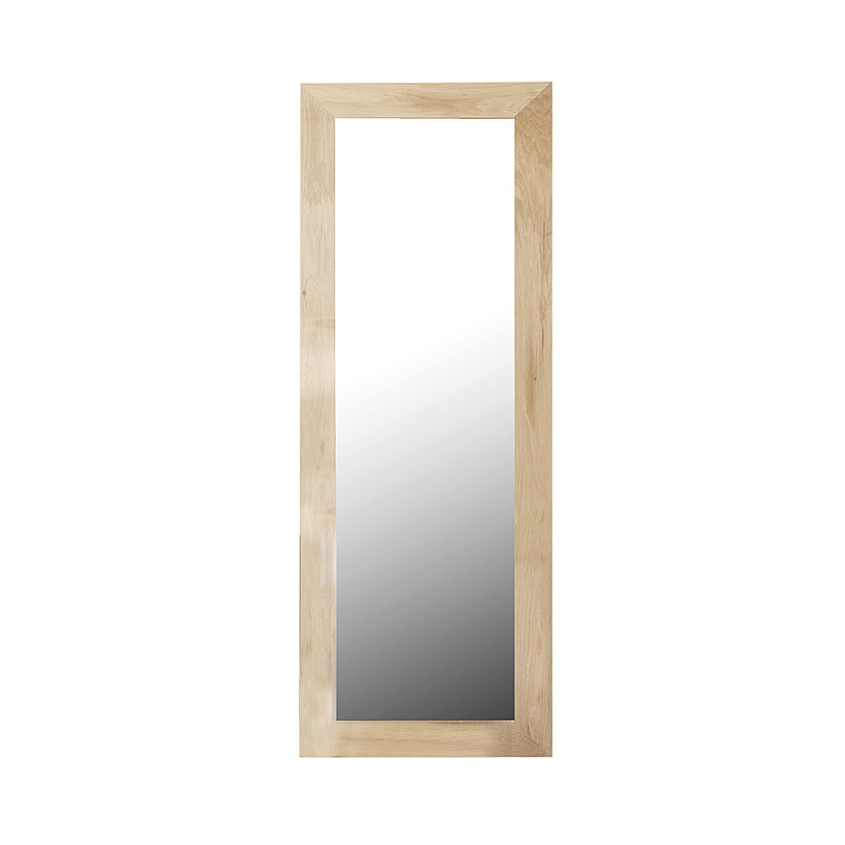 Solid-oak-frame-mirror